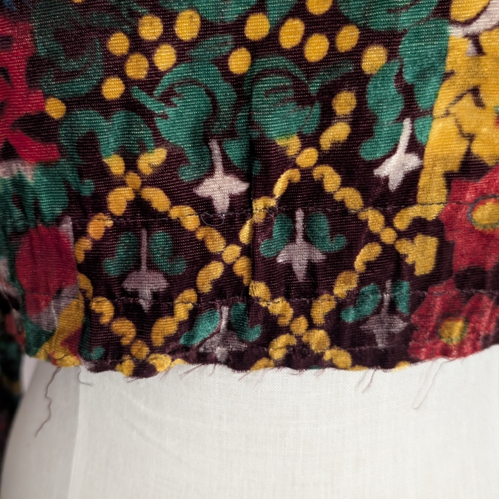 Colorful Patterned Women's Top - Picture 4 of 8